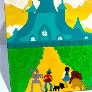 Wizard of oz painting